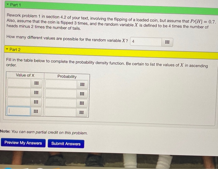 Solved Rework problem 1 in section 4.2 of your text, | Chegg.com
