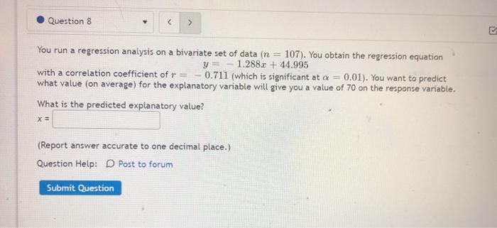 Solved Question 5 B0/1 pt 52 The table below show data that | Chegg.com