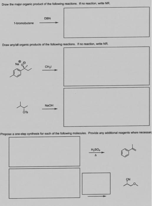 Solved Draw the major organic product of the following Chegg com