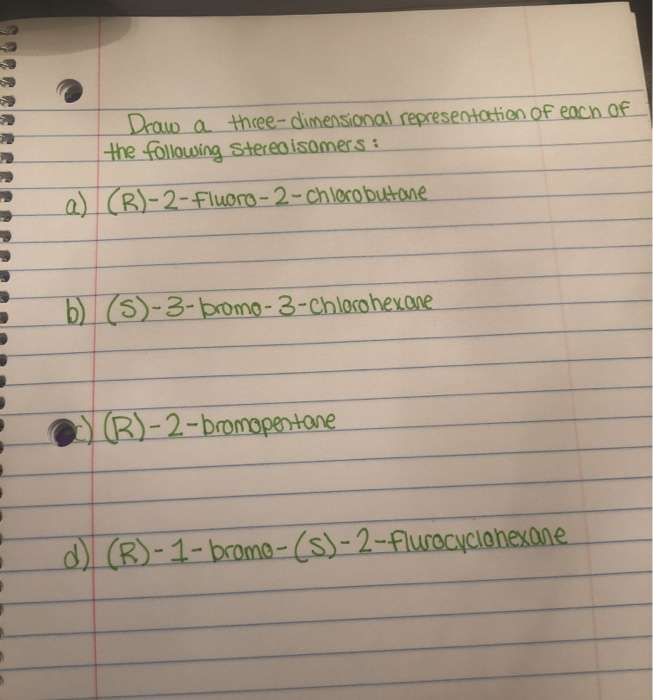 Solved 99 Draw a three-dimensional representation of each of | Chegg.com