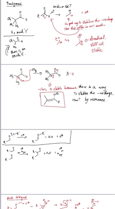 Solved HW. Draw out (practice) Mechanisms of aldol | Chegg.com