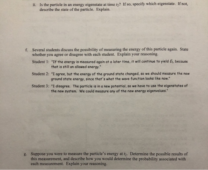 Solved 3. Consider a particle in the ground state of the | Chegg.com