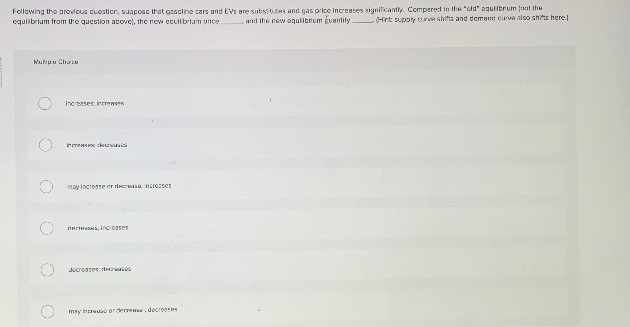 Solved Following the previous question, suppose that | Chegg.com