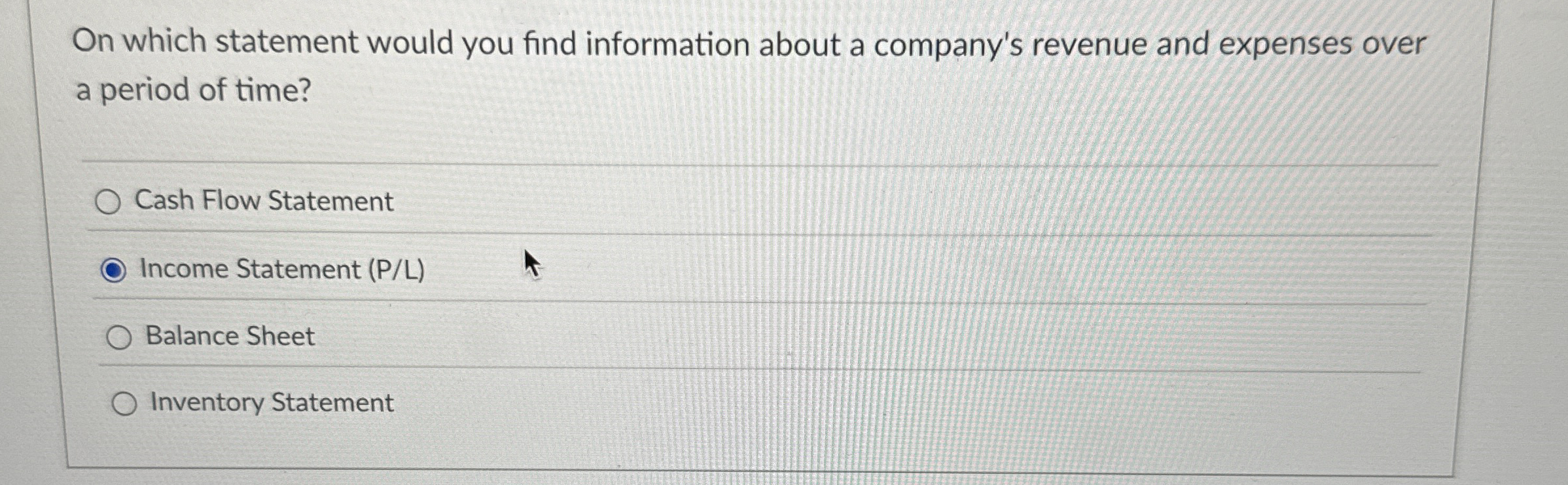 Solved On which statement would you find information about a | Chegg.com