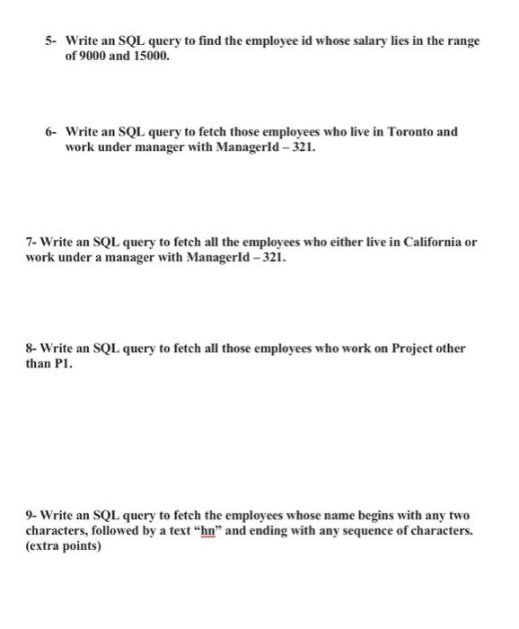 Solved Question 2: Consider the following tables ( 2 marks | Chegg.com