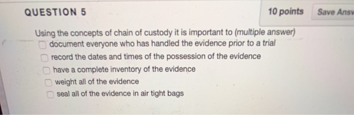 Solved QUESTION 5 10 points Save Answ Using the concepts of | Chegg.com
