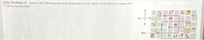 Solved (3\%) Problem 12: Answer the following questions | Chegg.com