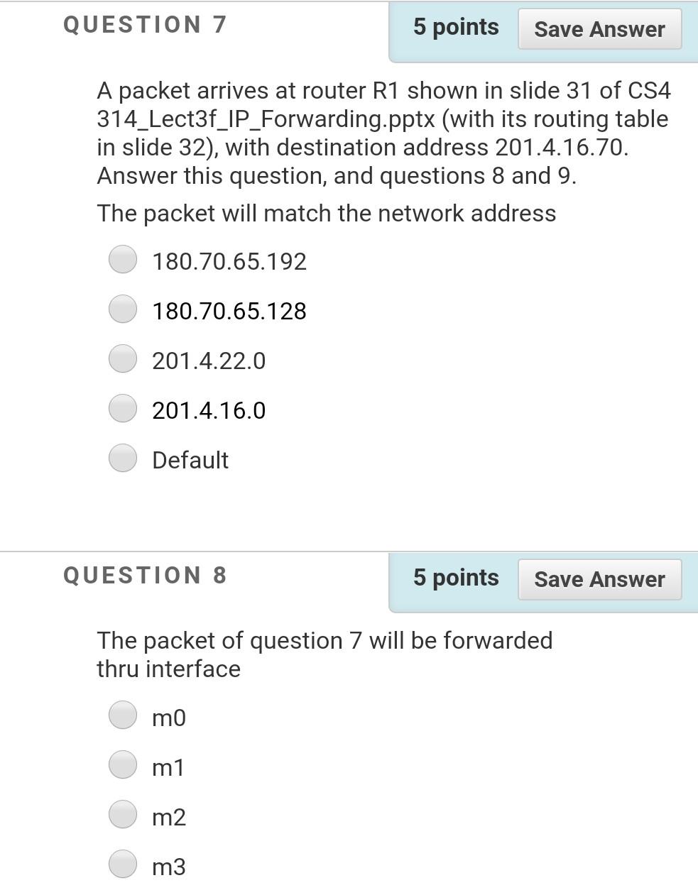 174.218.138.250 is a publicly routable IP address is it not?