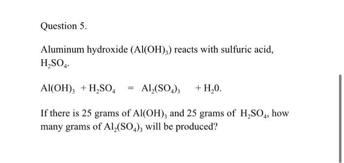 Phản ứng giữa Nhôm (Al) và Axit Sunfuric Loãng (H<sub onerror=