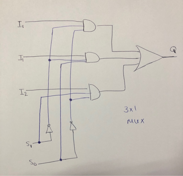 Solved Question:Apply NI- multisim for this circuit 3x1 | Chegg.com