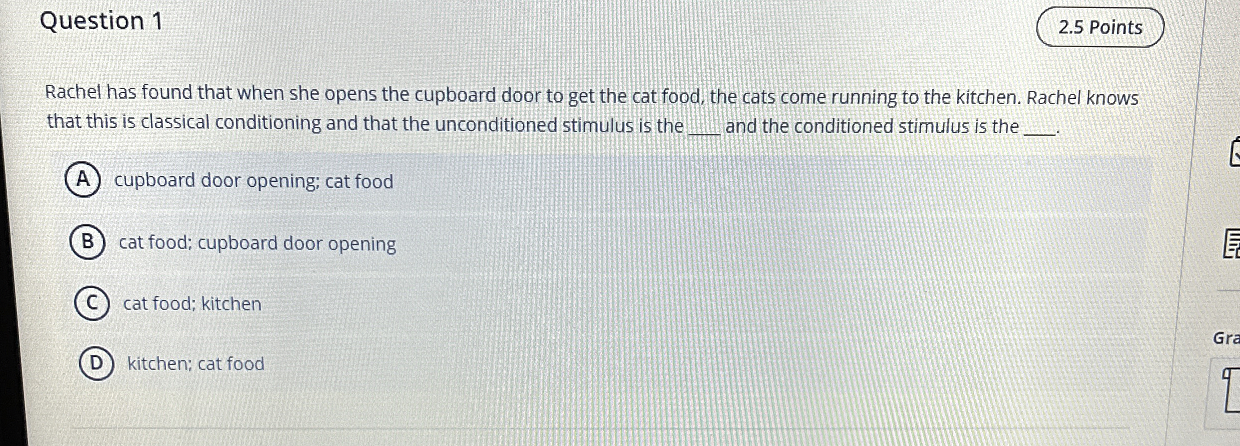 Solved Question 1Rachel has found that when she opens the