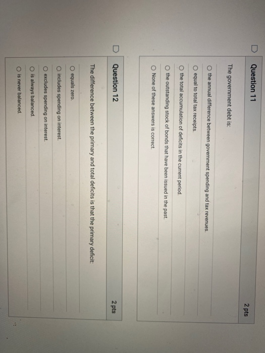 Solved Question 10 2 pts Refer to the following figure when | Chegg.com