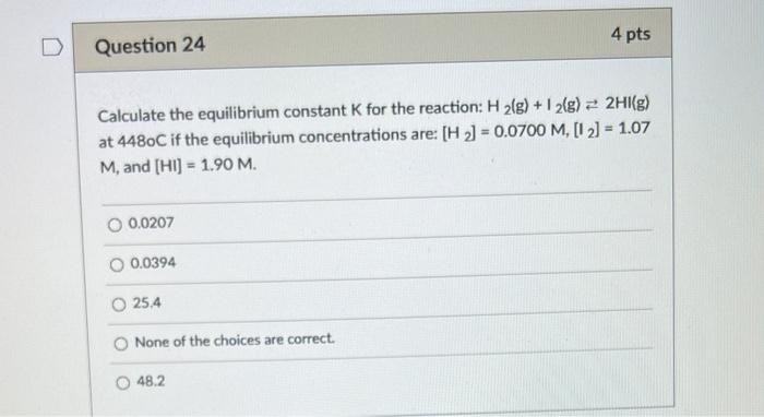 Solved Consider The Following Reversible Reaction At | Chegg.com