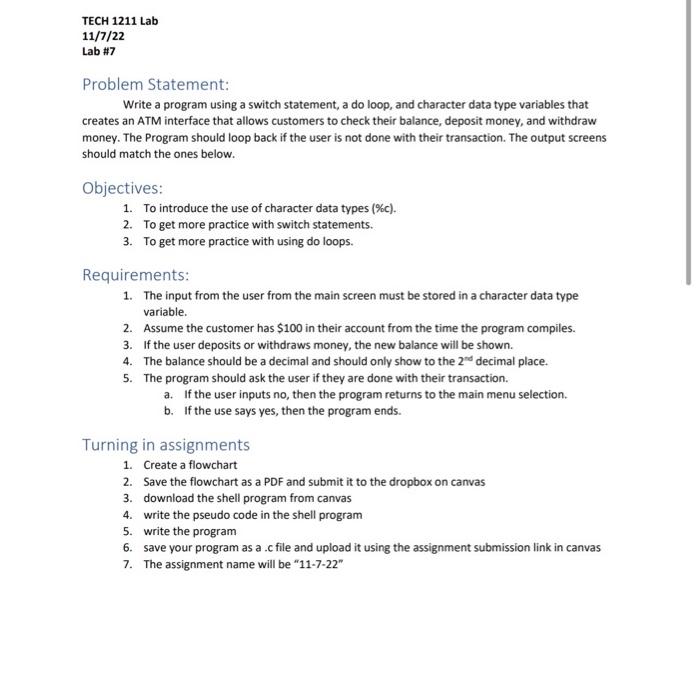 Requirements: 1. The input from the user from the | Chegg.com
