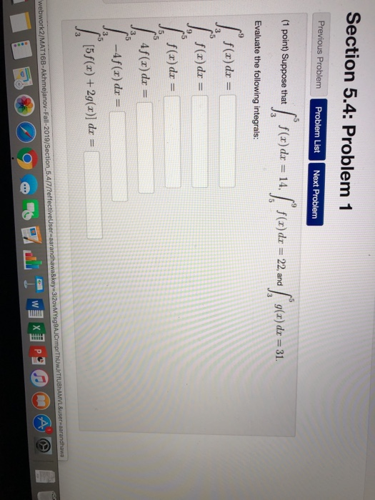 Solved Section 5 4 Problem 1 Previous Problem Problem List Chegg Solved Section 5 4 Problem 1 Previous Problem Problem List Chegg