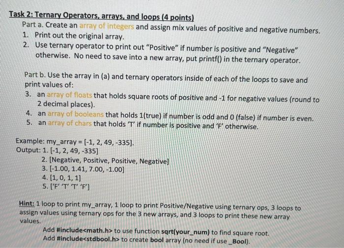 Solved this is programming C problem and must include all | Chegg.com
