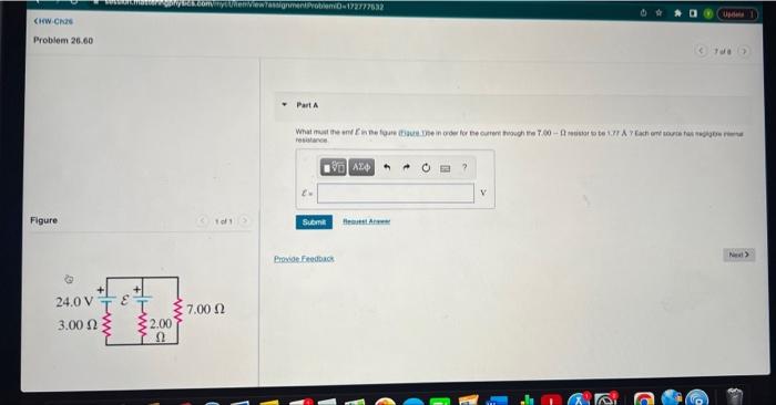 Solved CHW-CH26 Problem 26.60 Figure sessionsmater 24.0 V | Chegg.com