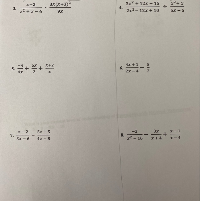 5 x − 6 − 2 x 3 )= 12