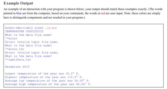 Solved LAB In this lab you will write a program that uses | Chegg.com