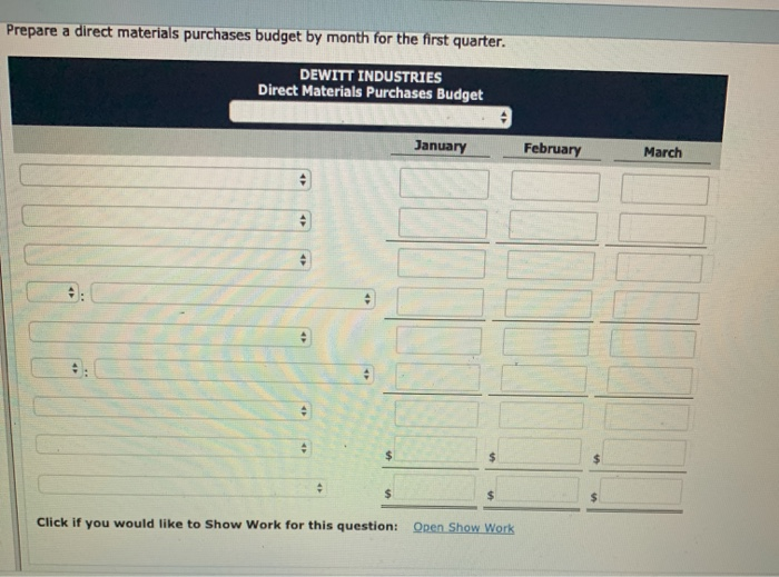 Solved Exercise 2405 DeWitt Industries has adopted the