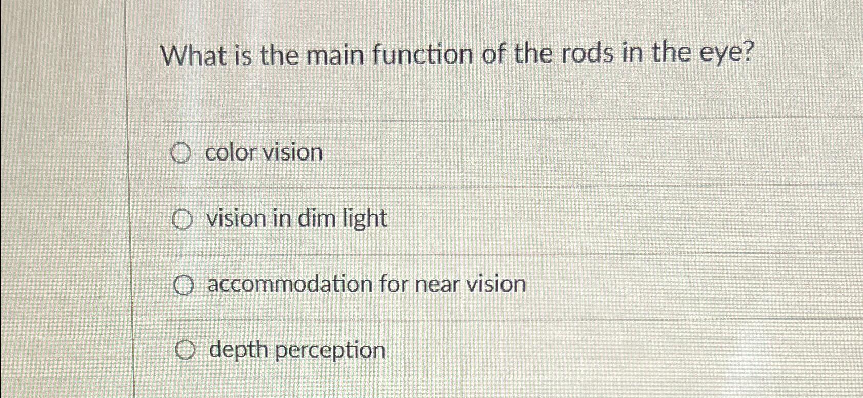 Solved What is the main function of the rods in the