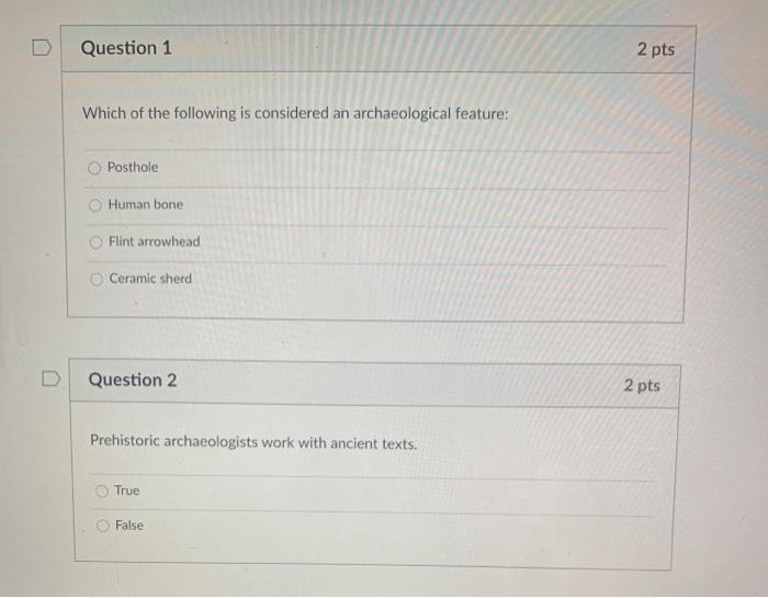 Solved Question 1 2 pts Which of the following is considered | Chegg.com