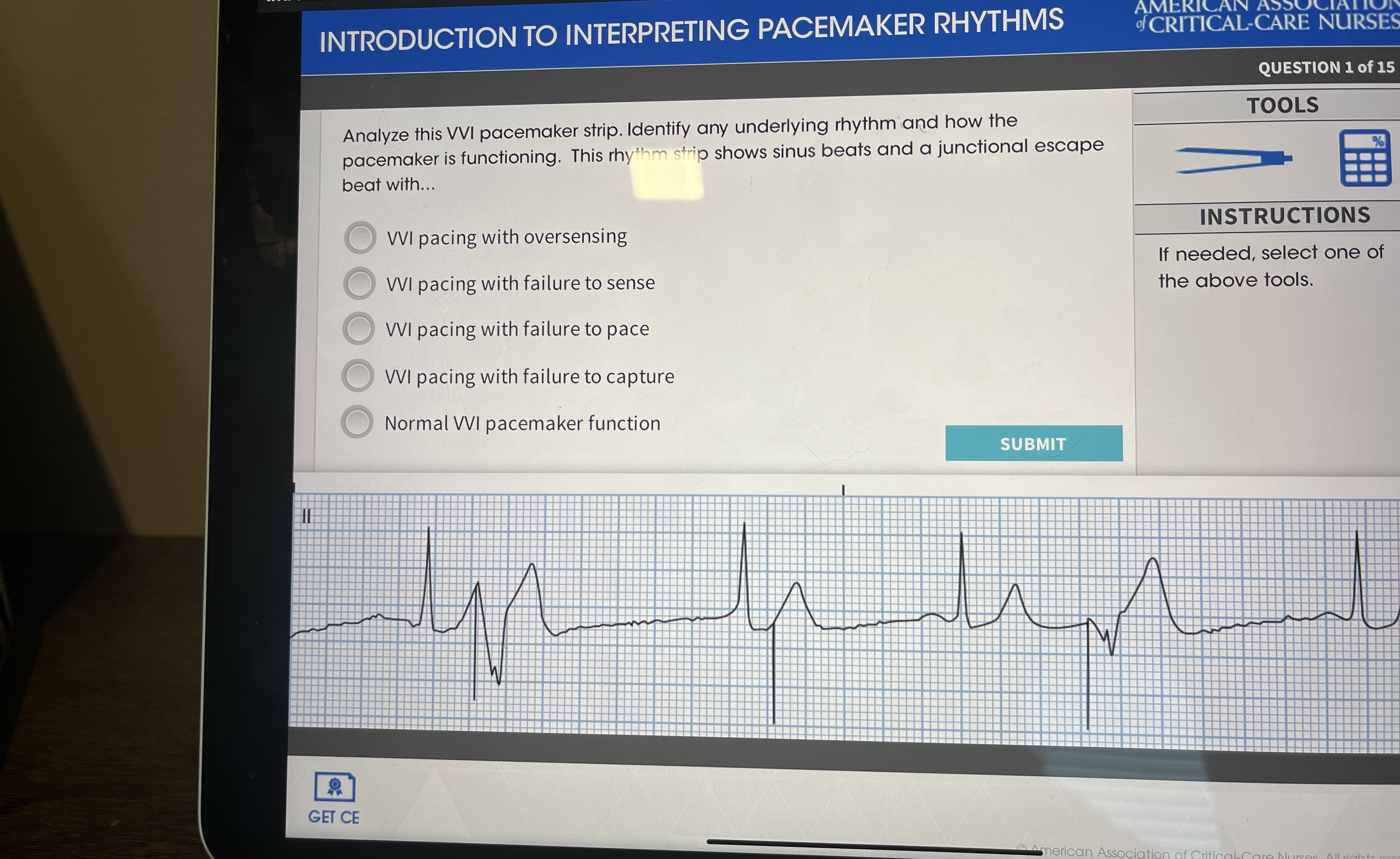 Solved INTRODUCTION TO INTERPRETING PACEMAKER | Chegg.com