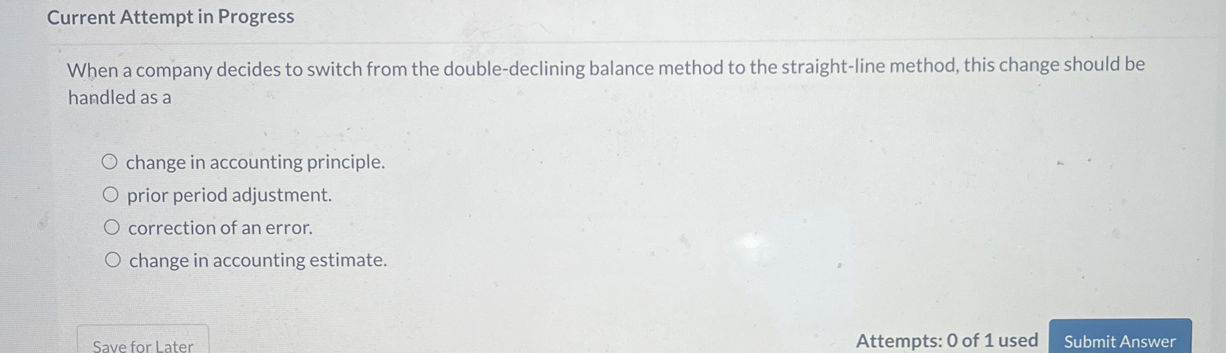 Solved Current Attempt In Progresswhen A Company Decides To Chegg Com