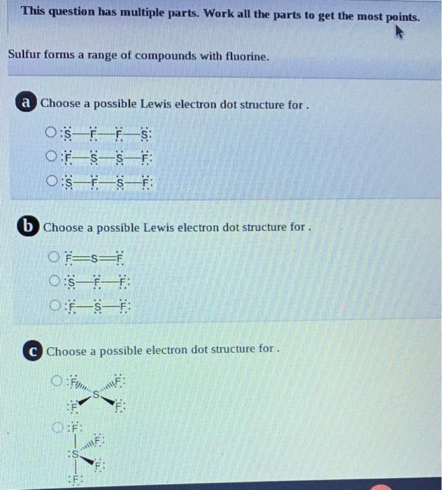 Solved This question has multiple parts. Work all the parts | Chegg.com