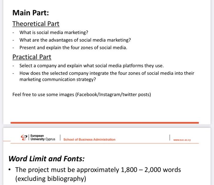 Task Present and explain the four zones of social
