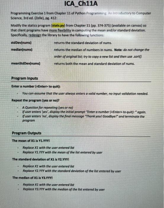 python data structures chapter 7.1 assignment