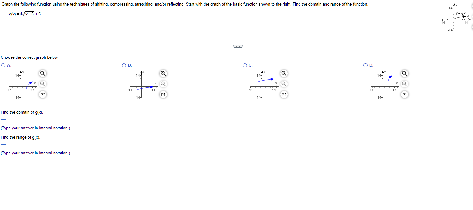 Solved Graph the following function using the techniques of | Chegg.com