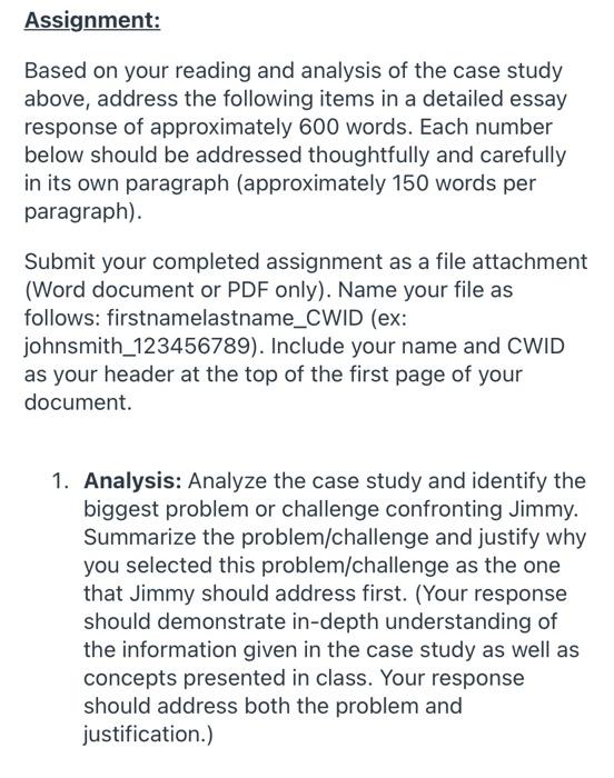 Solved Read the case study below carefully and thoroughly, | Chegg.com