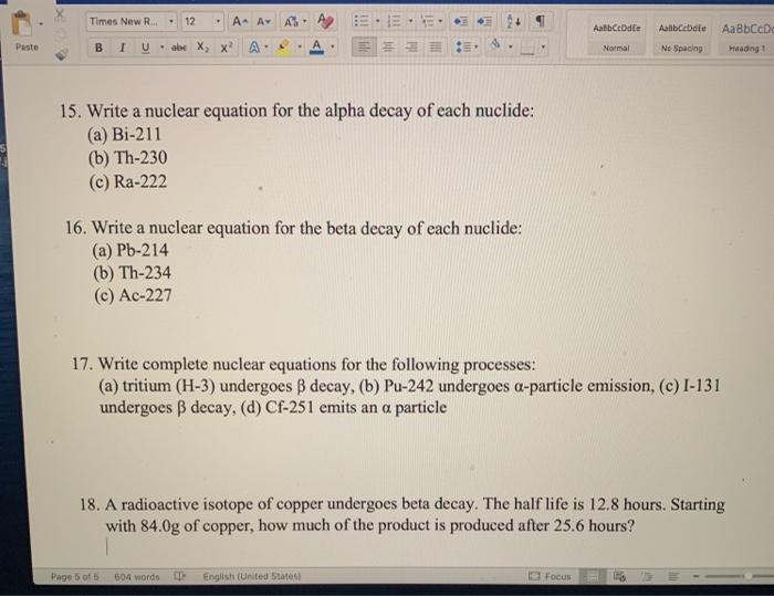 Solved 12 Determine Whether Each Of The Following Has A Chegg Com