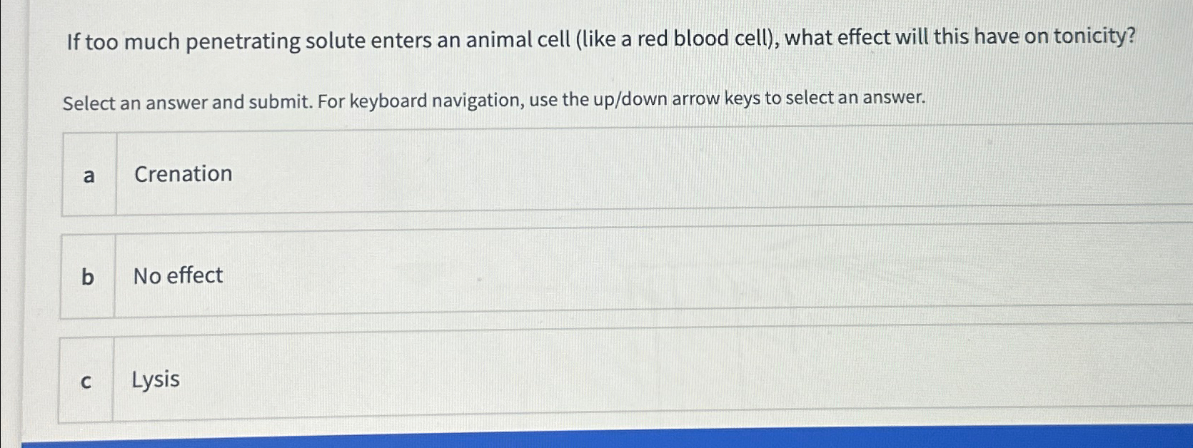 Solved If Too Much Penetrating Solute Enters An Animal Cell 