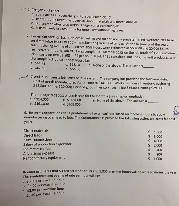 solved-6-the-job-cost-sheet-a-summarizes-all-costs-chegg