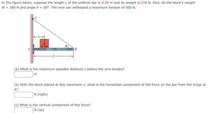 Solved In The Figure Below, Suppose The Length Of The 