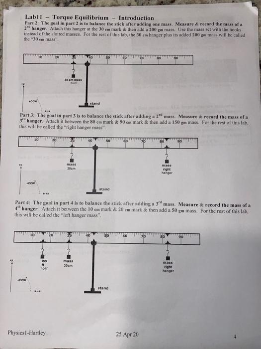 Solved need help finishing the first part of a physics lab. | Chegg.com