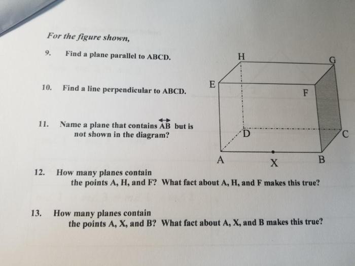Solved For the figure above, use the points A, B, C, and D | Chegg.com