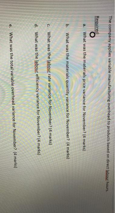Solved Question 4 (20 marks) CALCULATOR Company applies | Chegg.com