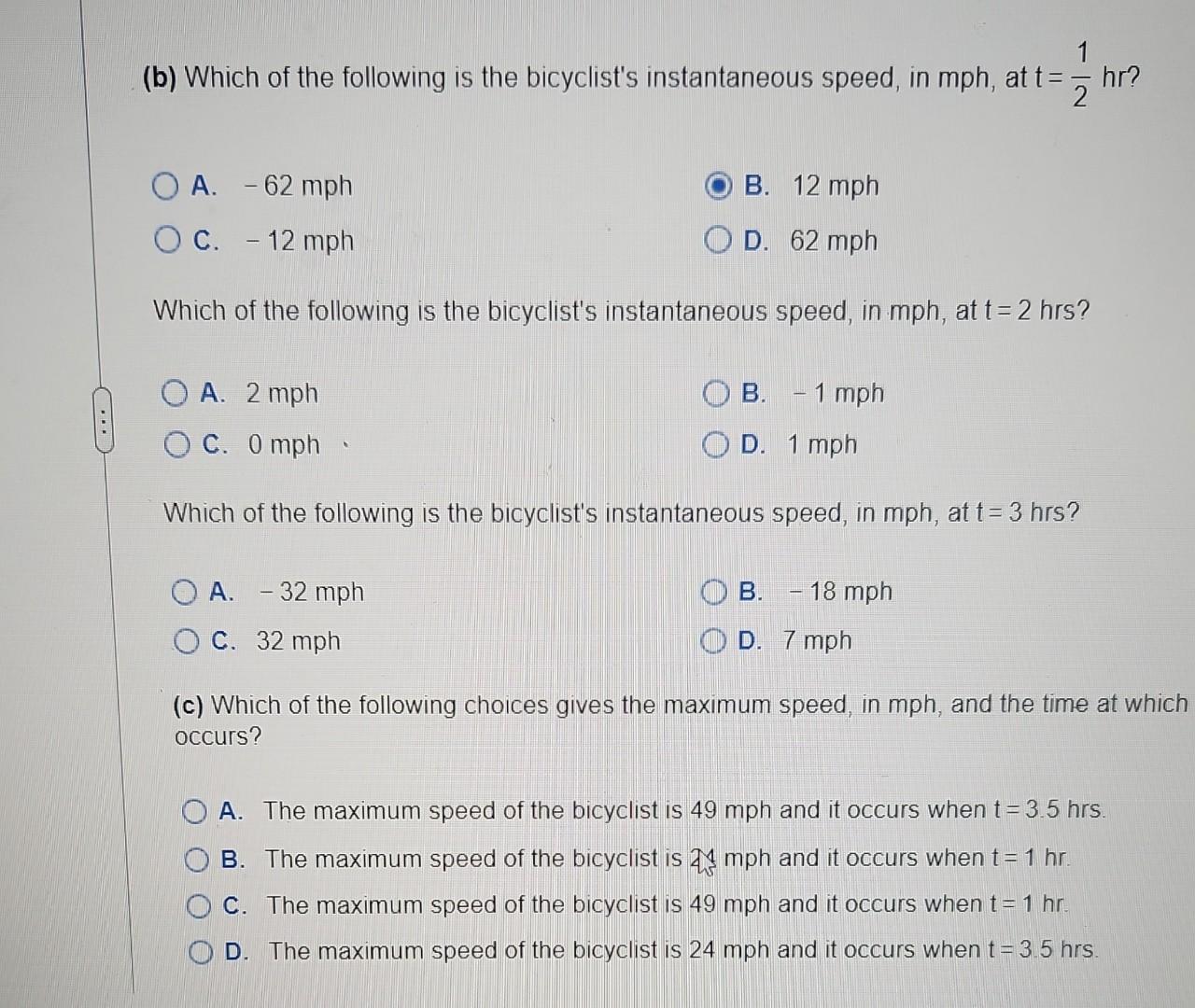 Solved The accompanying graph shows the total distance s | Chegg.com