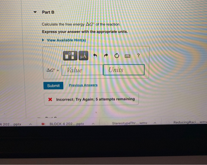 Solved Part A The standard reduction potentials of lithium