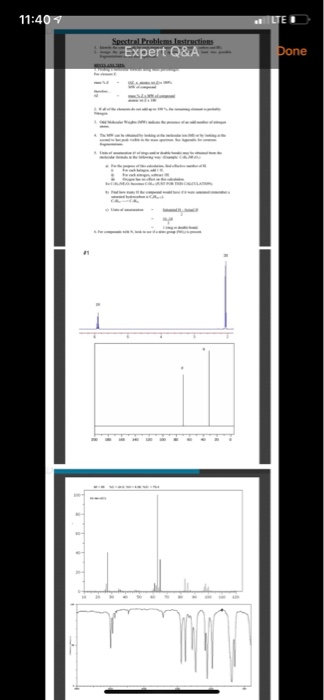 Solved Spectral Problems Instructions 1. Identify The | Chegg.com