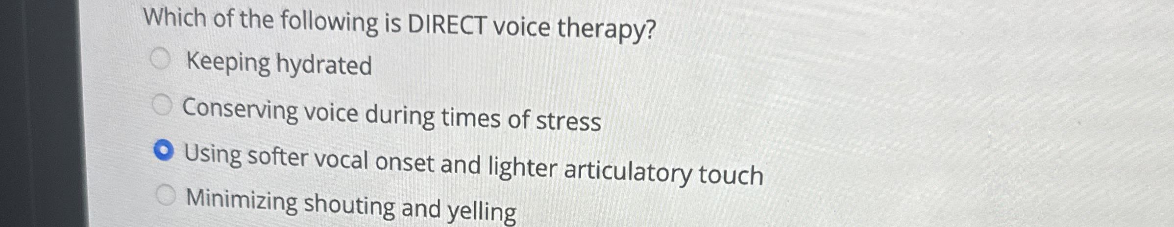 High Quality SOLUTION Which of the following is DIRECT voice | Chegg.com