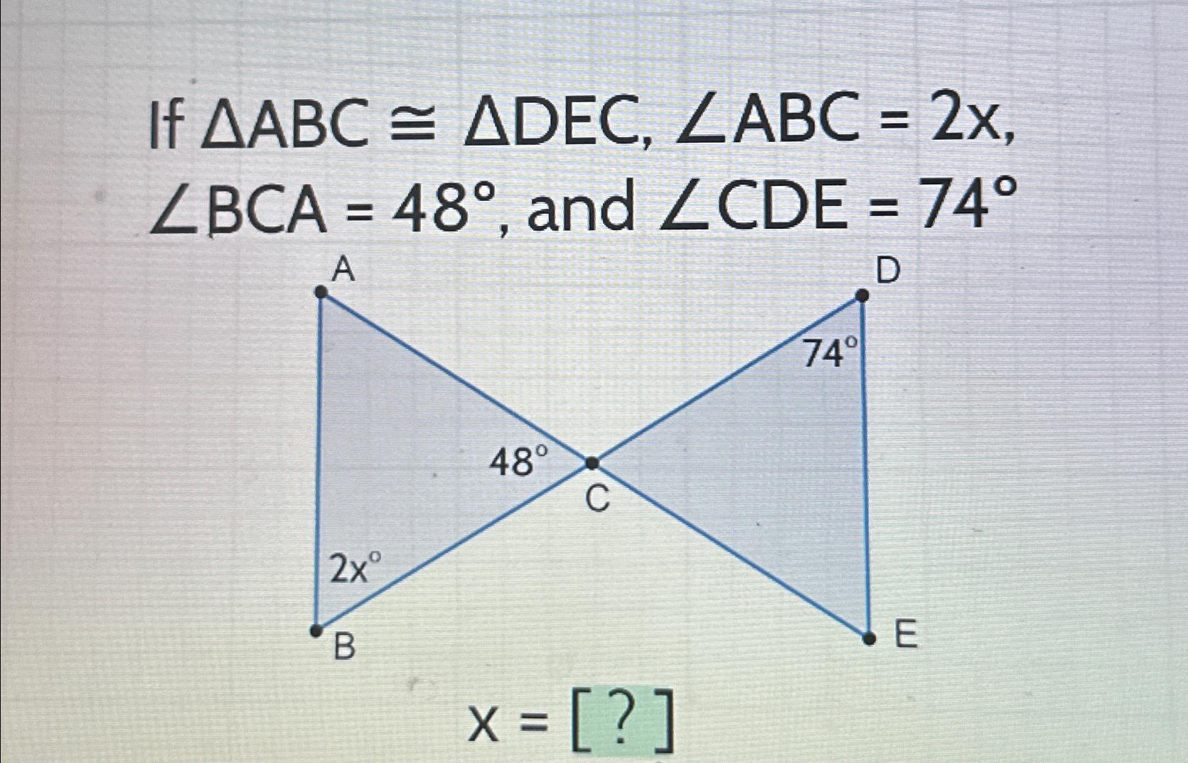 Solved Find X. | Chegg.com