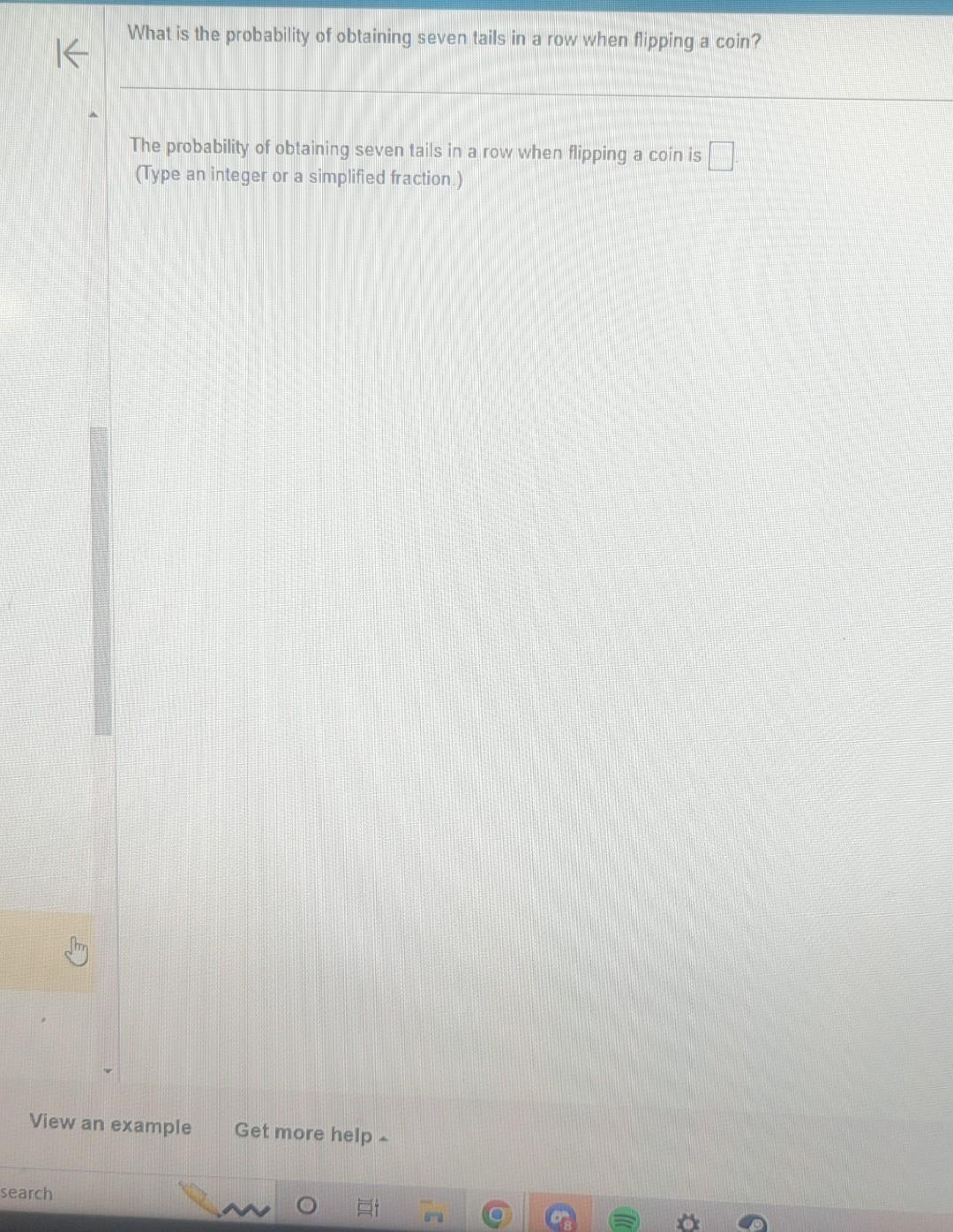 Solved What is the probability of obtaining seven tails in a | Chegg.com