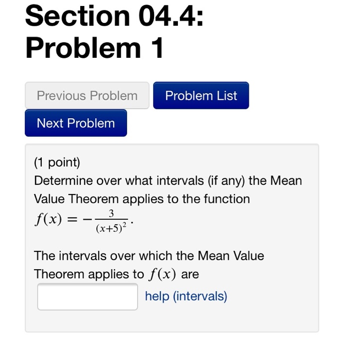 Solved Section 04.4: Problem 1 Previous Problem Problem List | Chegg.com