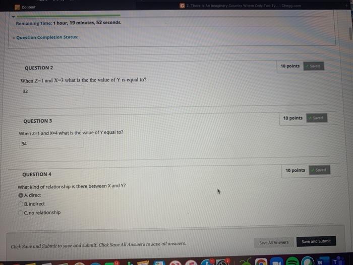 Solved Remaining Time: Question Completion Status: GRAPHING | Chegg.com