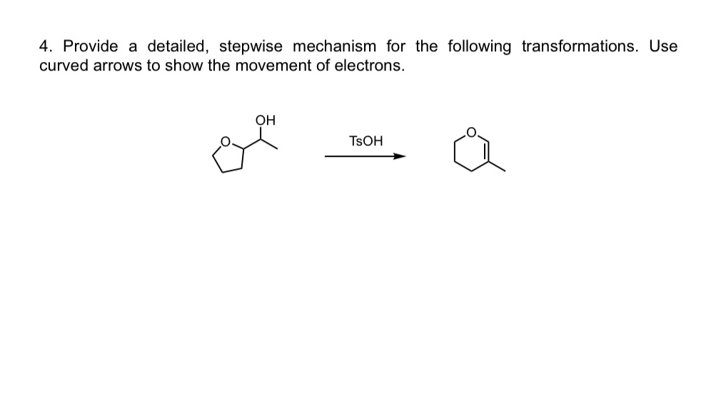Solved Provide a detailed, stepwise mechanism for the | Chegg.com