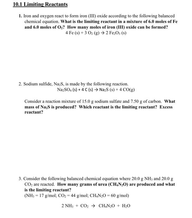 Solved 1. Iron and oxygen react to form iron (III) oxide | Chegg.com